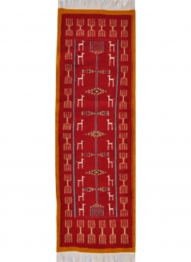 Teppich Kelim Bourdguen 65x195 cm