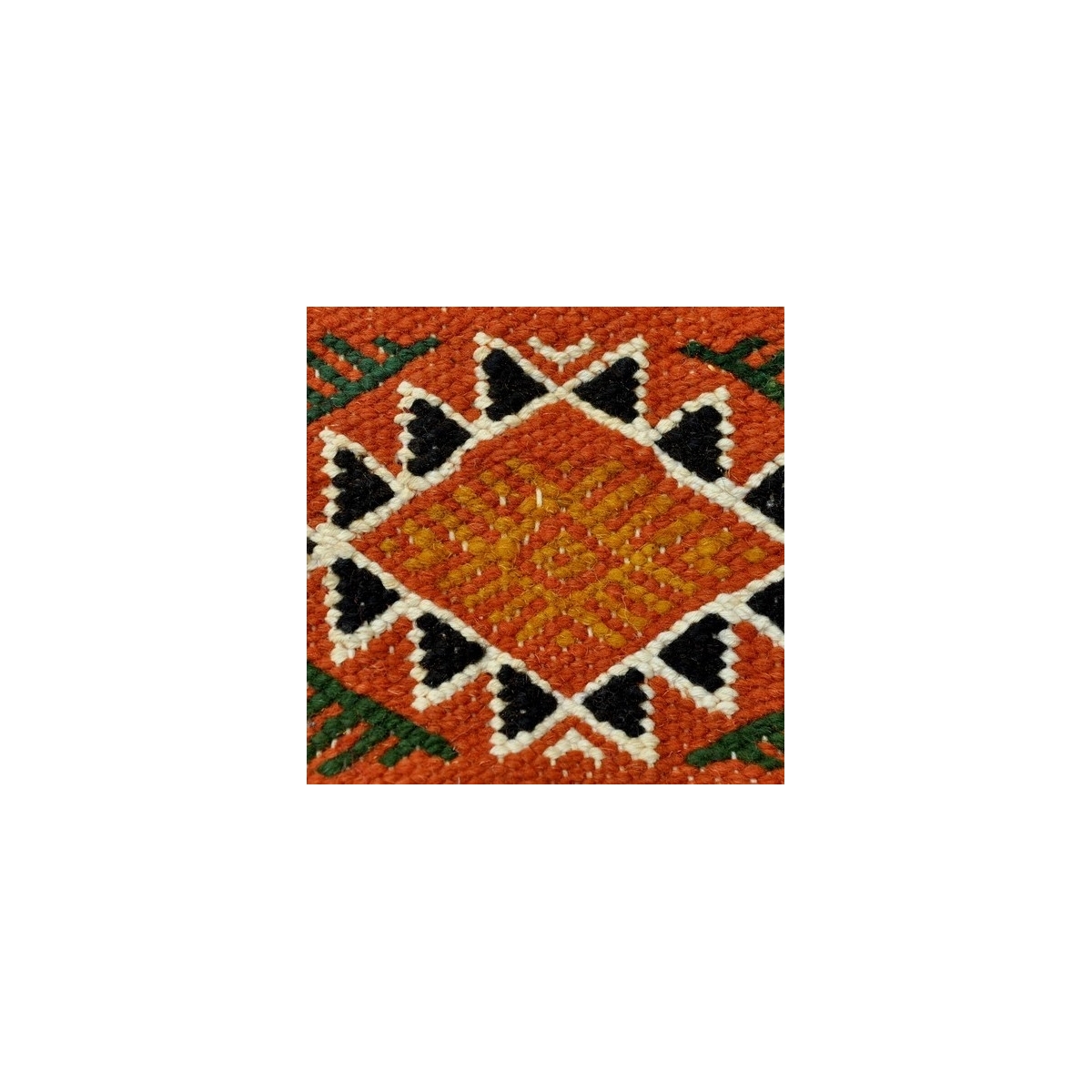 Tapete berbere Tapete Kilim Beskra 60x100 Multicor (Tecidos à mão, Lã, Tunísia) Tapete tunisiano kilim, estilo marroquino. Tapet