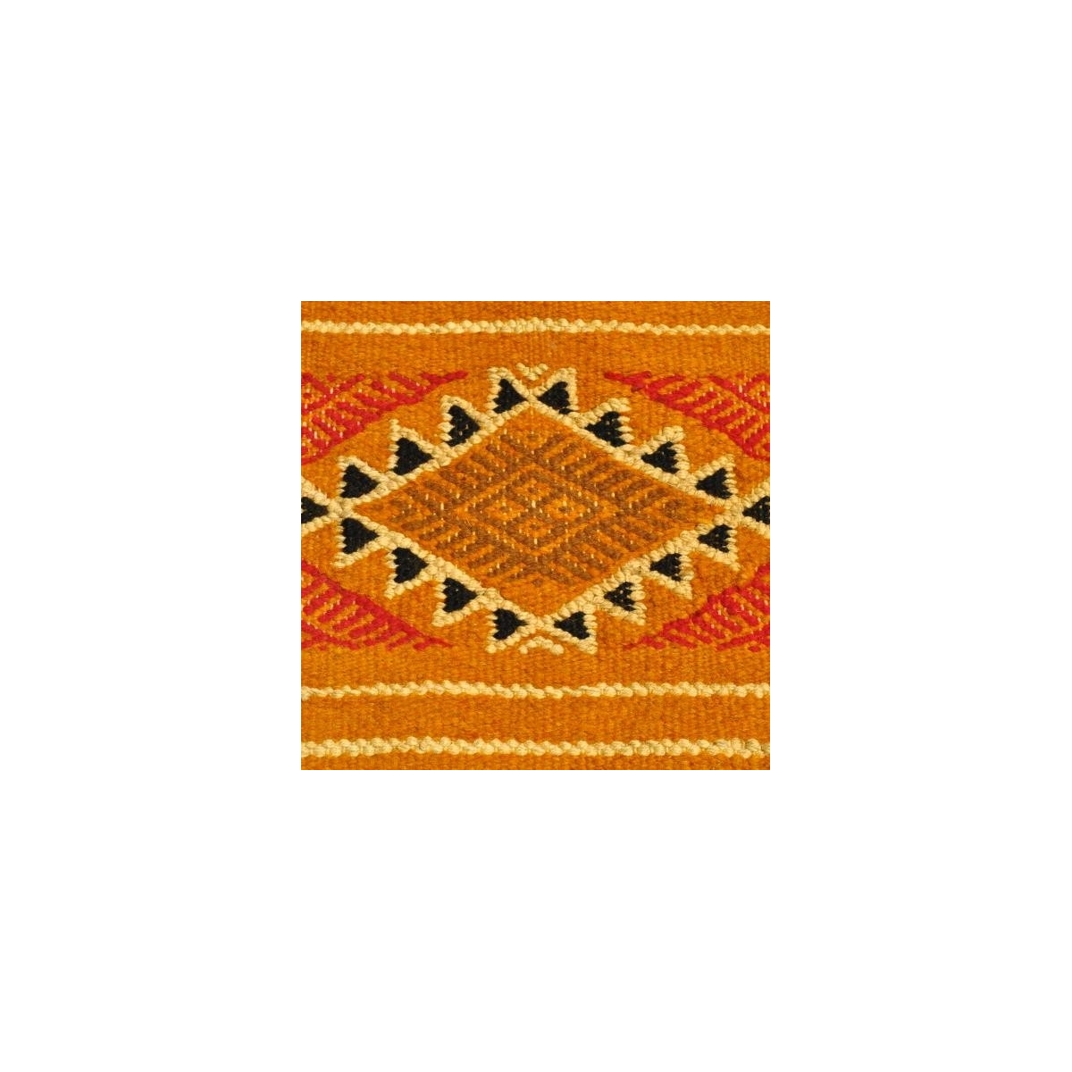 tappeto berbero Tappeto Kilim Dalil 145x245 Arancione/Blu (Fatto a mano, Lana) Tappeto kilim tunisino, in stile marocchino. Tapp