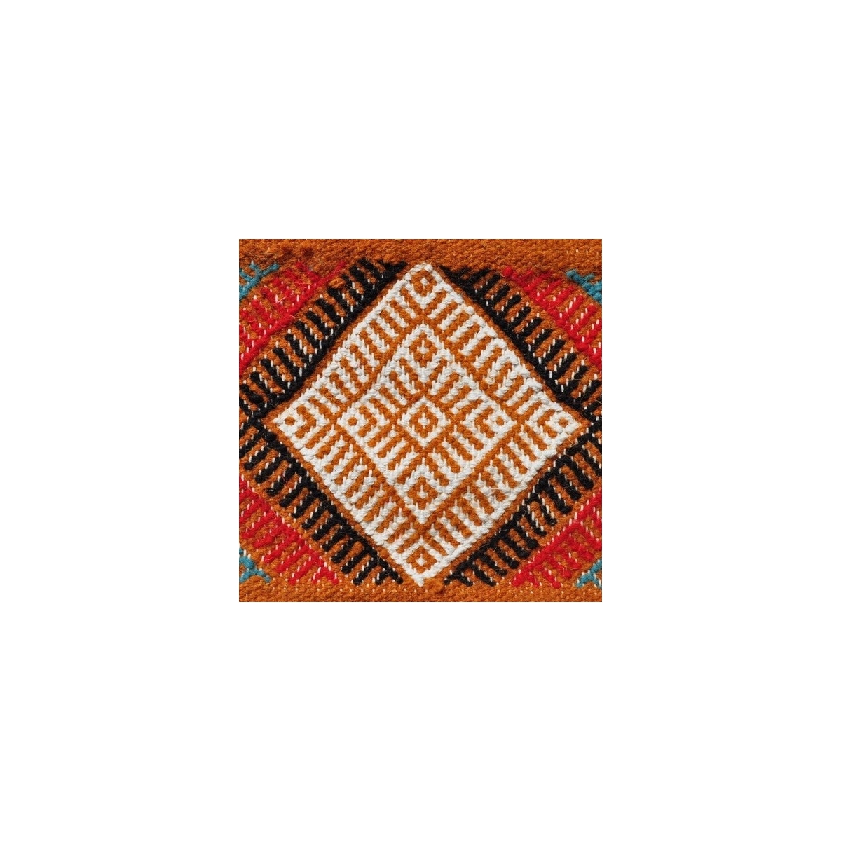 Berber carpet Rug Kilim long Kesra 65x205 Multicolour (Handmade, Wool) Tunisian Rug Kilim style Moroccan rug. Rectangular carpet
