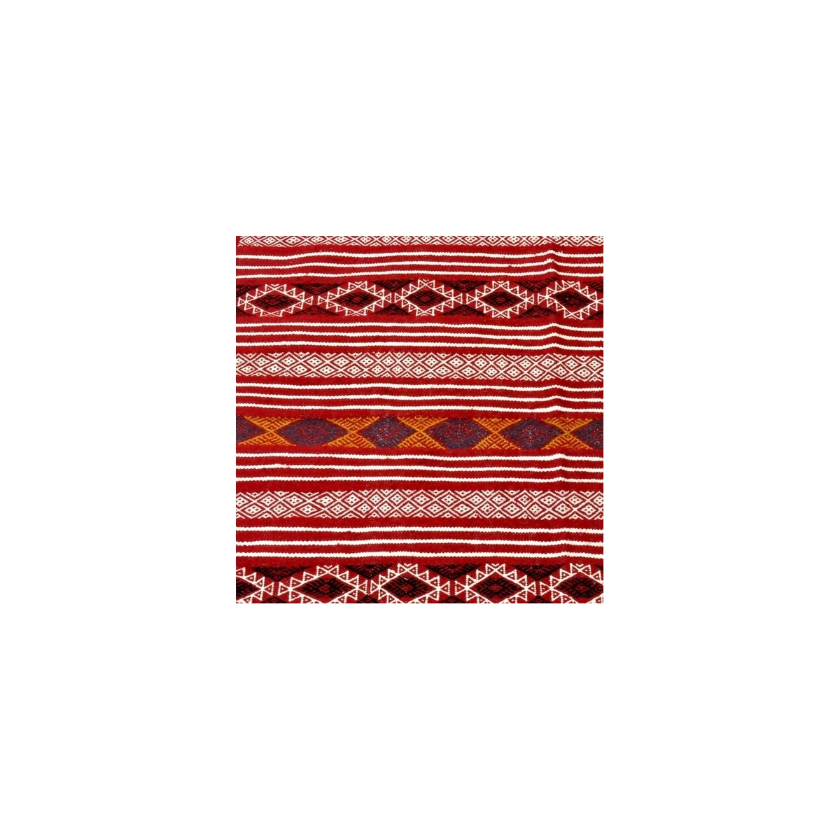 Berber carpet Rug Kilim Zaafrane 105x145 Multicolour (Handmade, Wool, Tunisia) Tunisian Rug Kilim style Moroccan rug. Rectangula