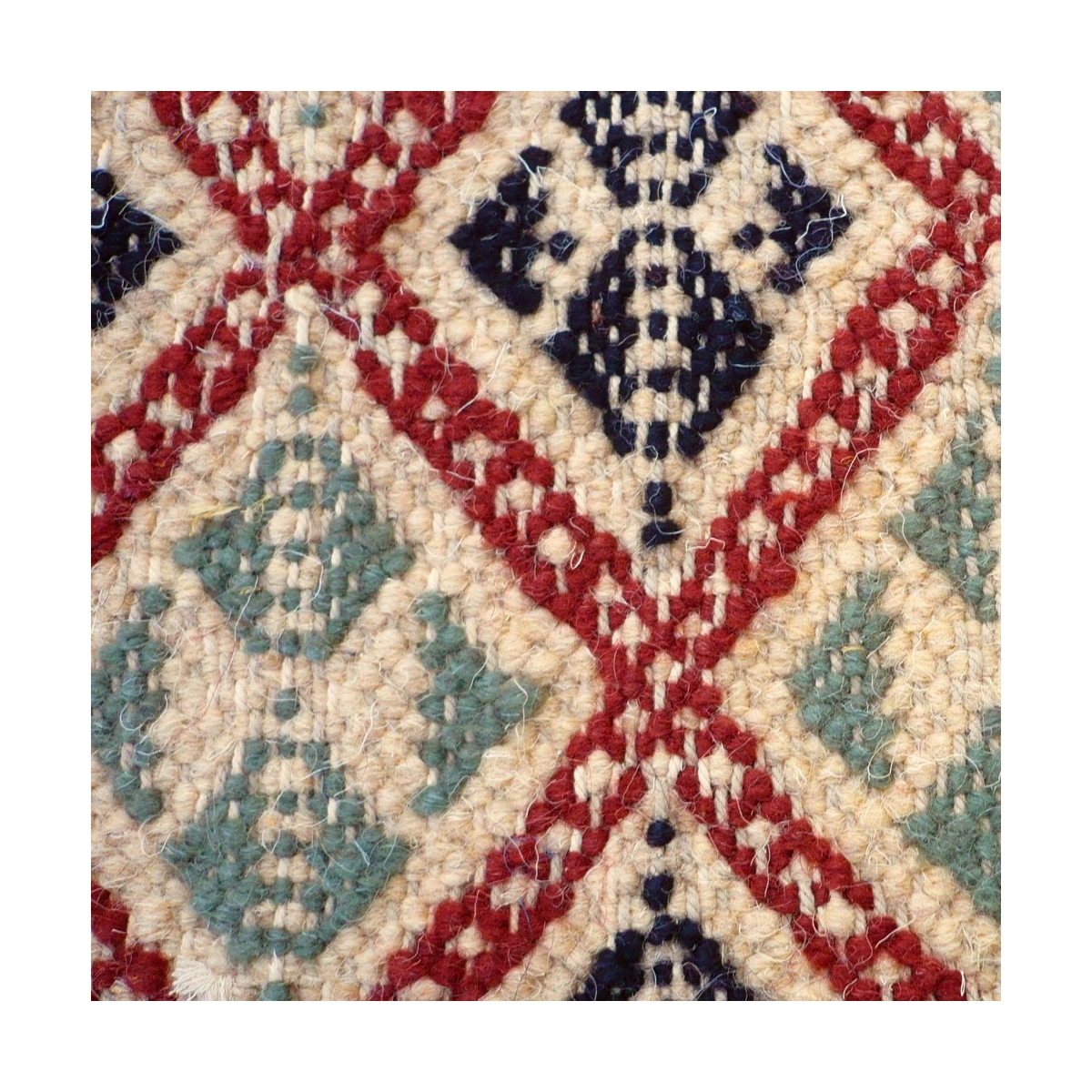 Berber carpet Large Rug Margoum Sana 75x310 Beige (Handmade, Wool) Tunisian margoum rug from the city of Kairouan. Rectangular h