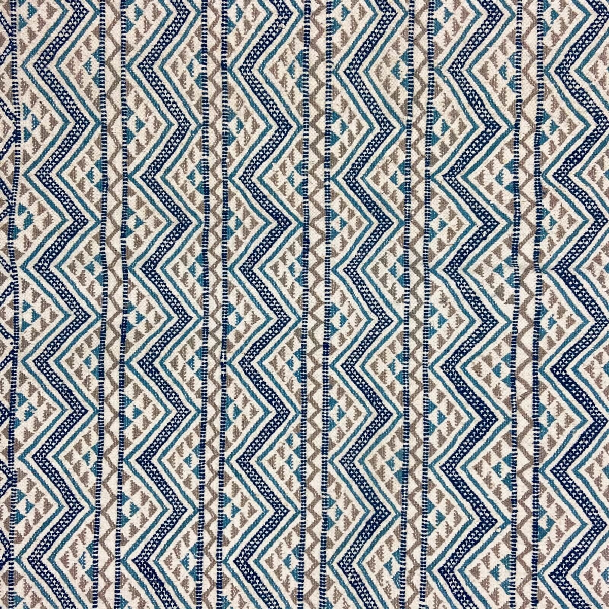 Berber carpet Rug Margoum 120x190 Blue/White | Handmade, Wool, Tunisia Tunisian margoum rug from the city of Kairouan. Rectangul
