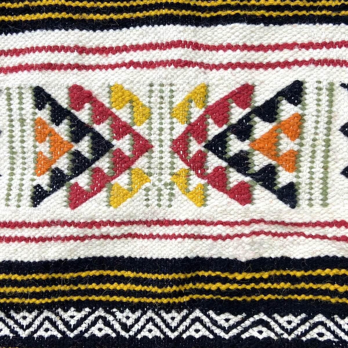 tappeto berbero Tappeto Kilim Zegna 118x204 Multicolore (Fatto a mano, Lana) Tappeto kilim tunisino, in stile marocchino. Tappet