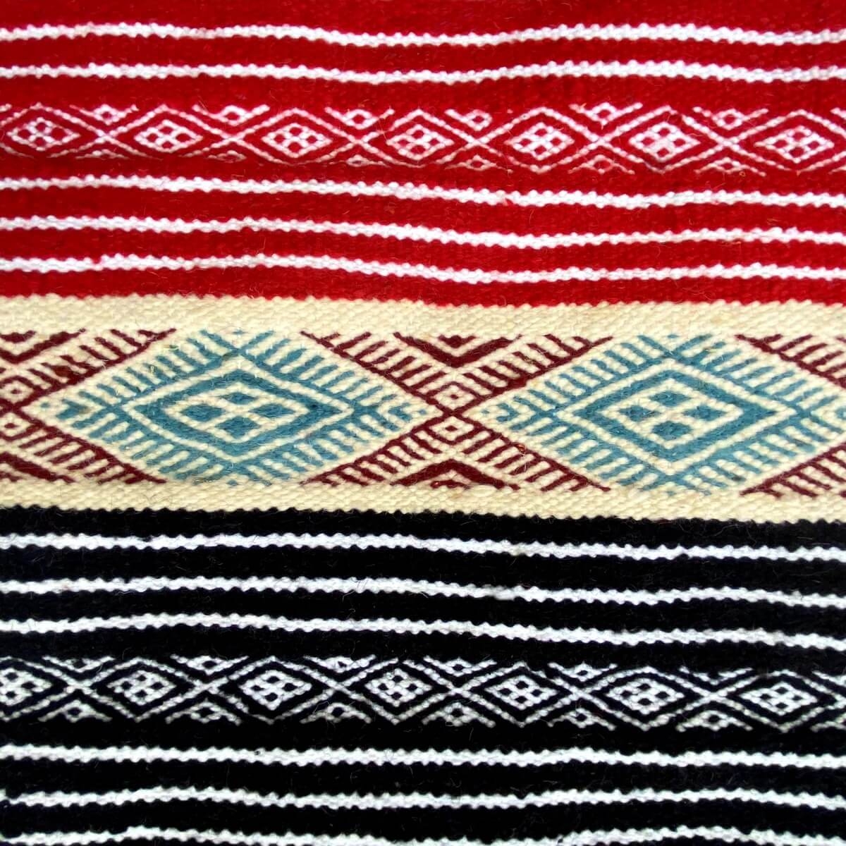 Alfombra bereber Alfombra Kilim Nemzi 118x192 Multicolor (Hecho a mano, Lana) Alfombra kilim tunecina, estilo marroquí. Alfombra