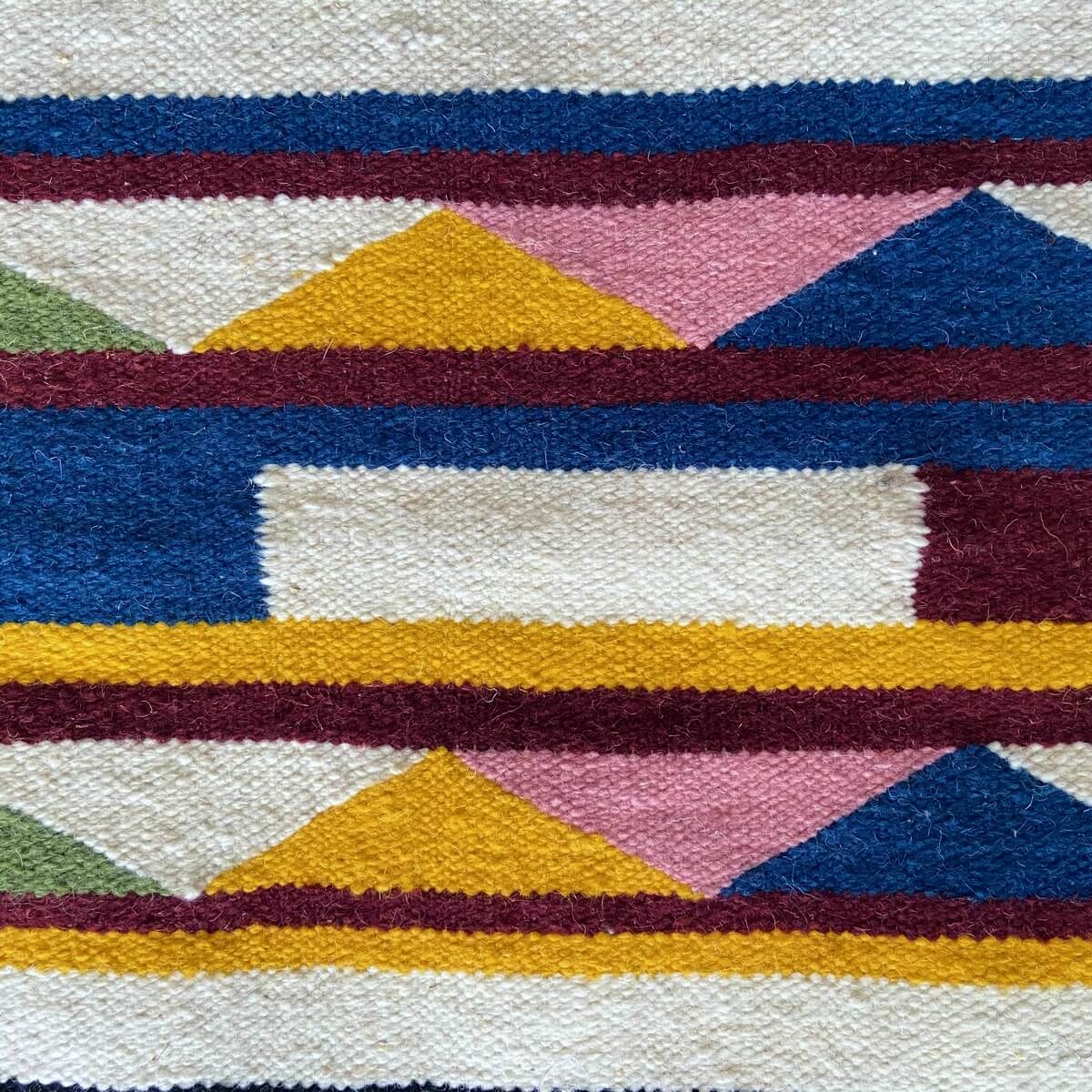Berber carpet Rug Kilim Orti 65x95 Multicolour (Handmade, Wool, Tunisia) Tunisian Rug Kilim style Moroccan rug. Rectangular carp