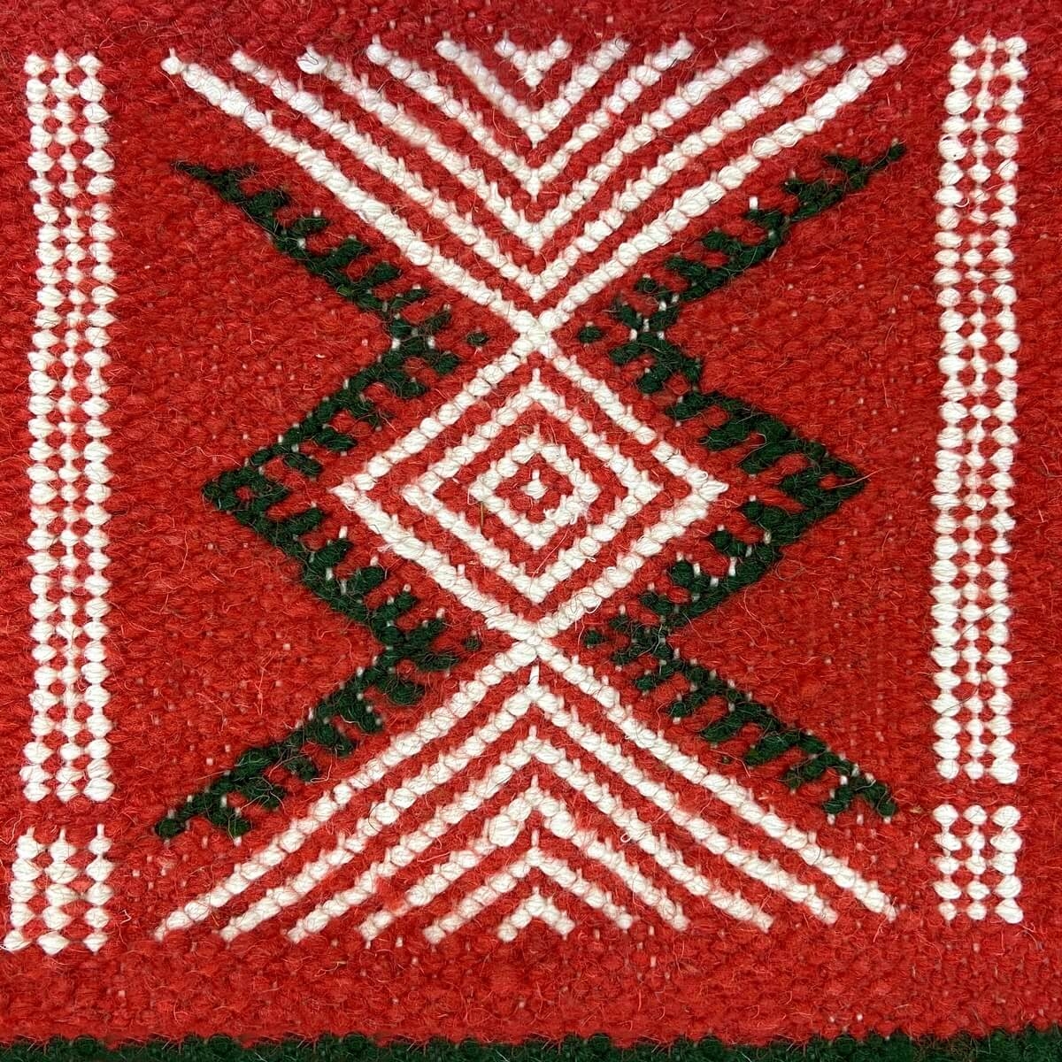 Berber Teppich Teppich Kelim Dalina 100x150 Mehrfarben (Handgewebt, Wolle) Tunesischer Kelim-Teppich im marokkanischen Stil. Rec