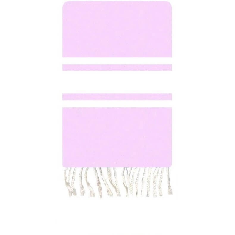 Tapis berbère Fouta Kids Margotte - 70x140 - Violet - 100% coton Serviette fouta originale de Tunisie. Format classique 100x200 
