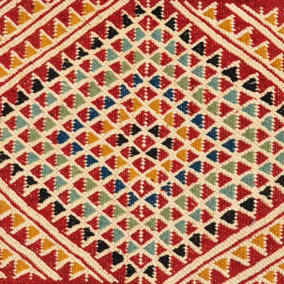 tappeto berbero Tappeto Kilim Matmata 110x210 Multicolore (Fatto a mano, Lana, Tunisia) Tappeto kilim tunisino, in stile marocch