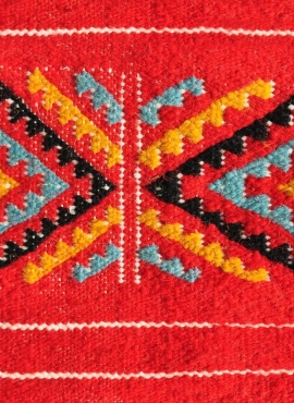 Tapete Kilim Tazarka 115x220 Multicor (Tecidos à mão, Lã, Tunísia)
