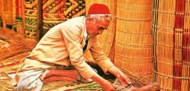 De mandenmakers van Nabeul (Tunesië)